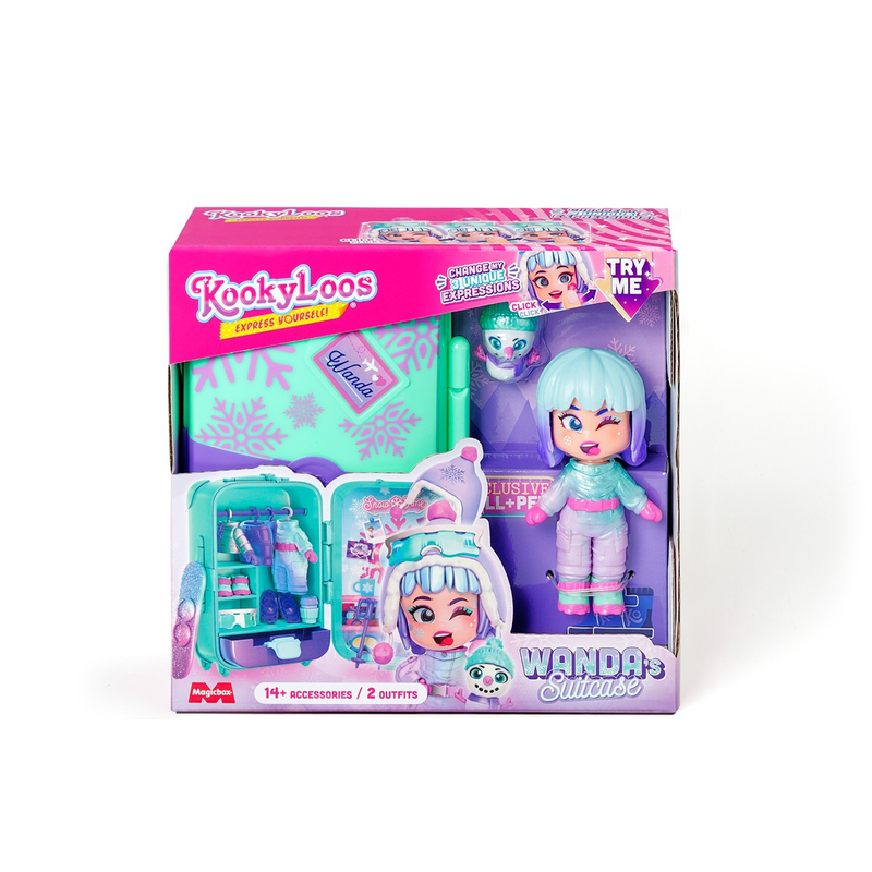 MAGIC BOX - KOOKYLOOS, set de joaca, cu papusa, Dulap si Accesorii, diverse modele infant-ro